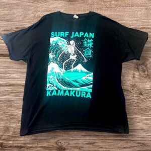 Surf Japan Graphic Tee - Black